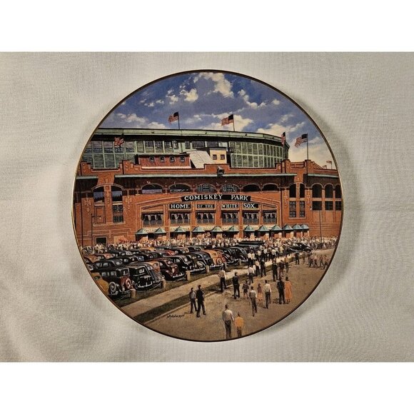 The Bradford Exchange Other - Comiskey Park - Take Me‎ Out to the Ball Game Bradford Plate - NIB (SH3U)